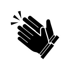 Clapping hand icon