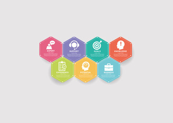 Naklejka premium CONSULTING CONCEPT