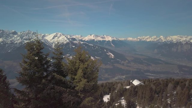 Snowy Mountains, Spring in the Alps