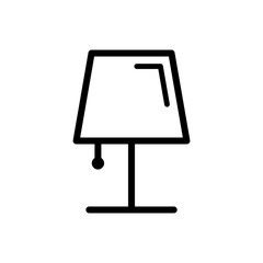 Table lamp icon