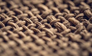 Texture of dry wicker straw. Summer background
