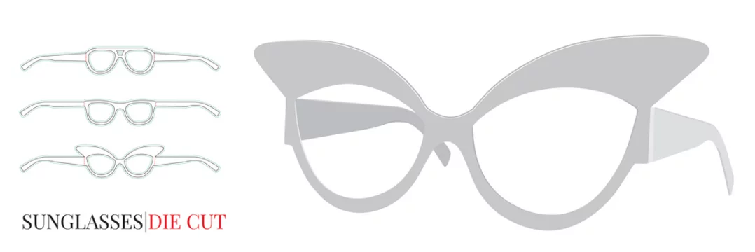 Sunglasses icon design template isolated Vector Image