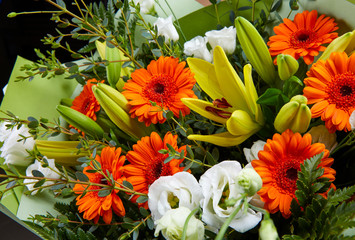 nice bouquet of flowers