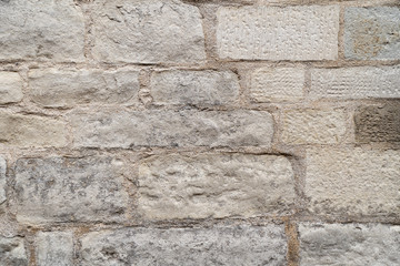 Old sandstone wall as a background