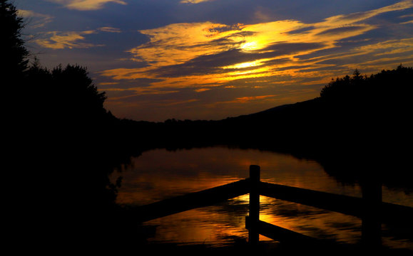Across the Lake