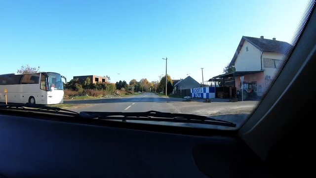 704 Short Car Drive With Some Traffic