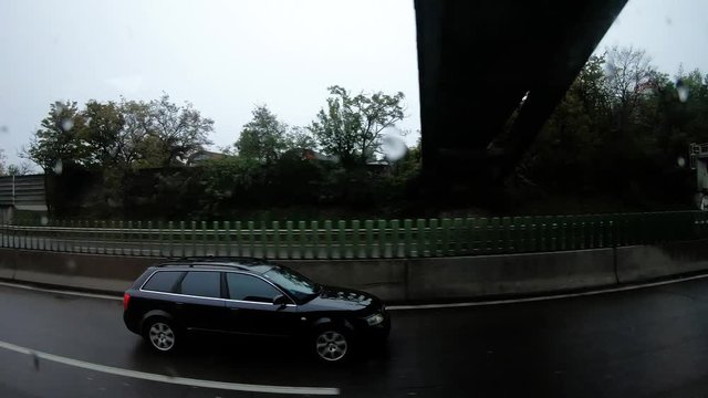 666 Ride Trough Tunnel In City