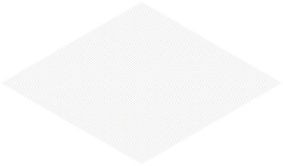 Vector illustration of isometric grid background. Simple rhombus graph paper template