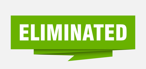 eliminated