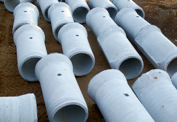 Concrete water pipes