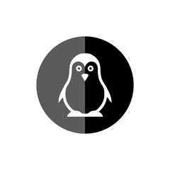 Penguin Logo Icon Illustration