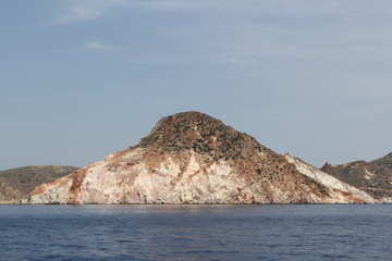 Mountains in the sea