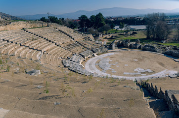 Philippi is located near the ruins of the ancient city and is part of the region of East Macedonia and Thrace in Kavala, Greece. 