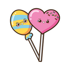 kawaii food cartoon