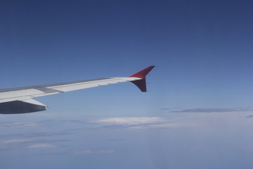 Fototapeta premium Aircraft wing