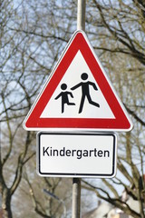 Verkehrsschild Kinder