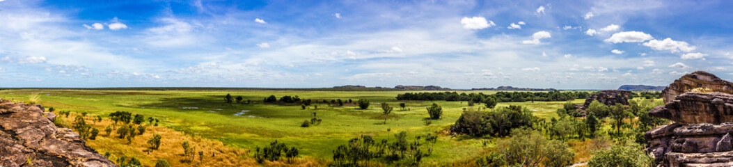 panorama from the Nadab Lookout in ubirr, kakadu national park - australia © Martin