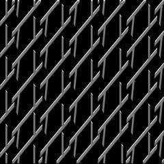 abstract geometric gray line on black background