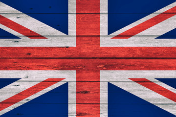 flag of UK grunge