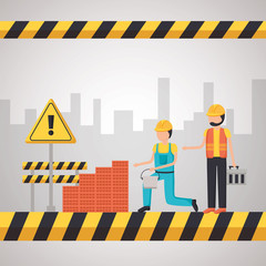 worker construction equipment