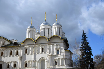 Fototapeta na wymiar Twelve apostles church of Moscow Kremlin