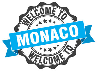 Monaco round ribbon seal