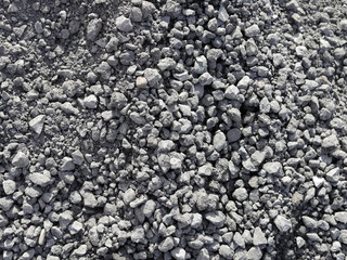 Grober Splitt Steine Rohstoff