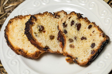Easter lamb and rabbity sprinkled with powdered sugar
