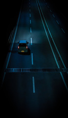 夜の道路