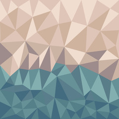 abstract low poly vector background