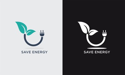 save energy icon logo