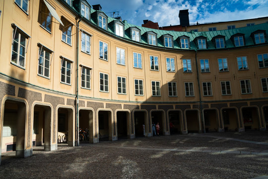Square of Branting in Stockholm, Sweden