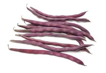 kidney bean on white background 