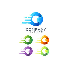 letter O logo design