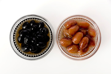 金時豆と黒豆の煮豆