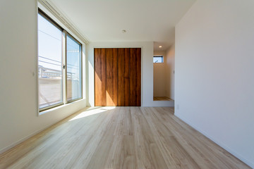 新築一戸建ての洋間