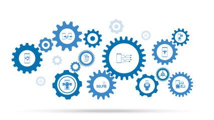 smartphone, dollar, line icon. From mobile concept set