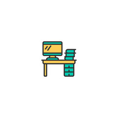 Project management icon vector design
