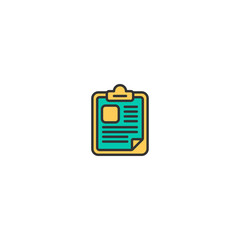 Project management icon vector design