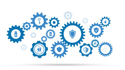 Shield Icon icon. From cyber security set