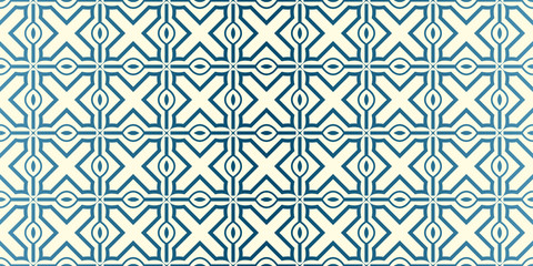 Seamless Geomteric Patterns. Vector Illustration. Hand Drawn Wrap Wallpaper, Cover Fabric, Cloth Textile Design. Blue oat milk color