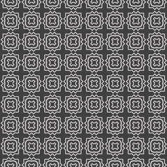 Abstract Repeat Backdrop With Lace geometric Ornament. Seamless Design For Prints, Textile, Decor, Fabric. Super Vector Pattern. Grey color
