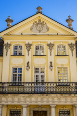 Obraz premium Lviv Greek Catholic Archbishops Palace - building constructed in XVIII century in Rococo style with elements of Classicism. Archbishops Palace located in front of Saint George Cathedral. Lviv, Ukraine