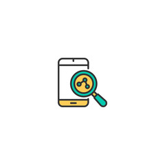 Project management icon vector design