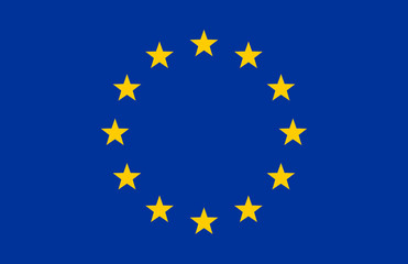 Fahne der EU - obrazy, fototapety, plakaty