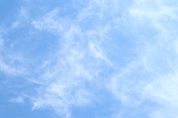 空と雲の模様