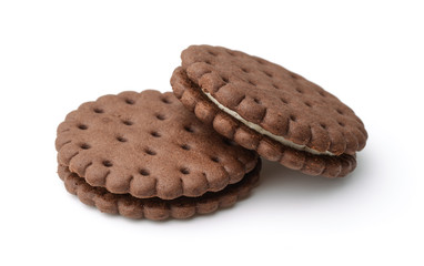 Chocolate sandwich biscuits