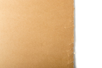 Brown Cardboard, Paper Board or Carton Background