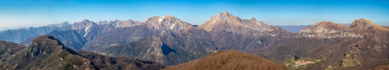 Fototapeta premium Alpi Apuane, Toscana