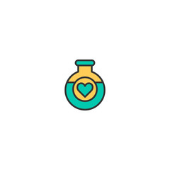 Potion Icon Design. Lifestyle icon vector design